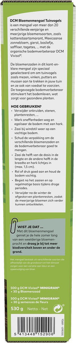 DCM BLOEMENMENGSEL TUINVOGELS 0,530KG