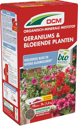 DCM GERANIUM/BLOEIENDE PLANTEN 1,5KG