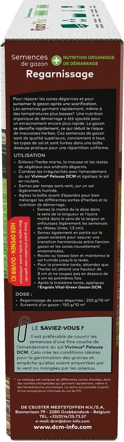 DCM GRASZAAD PLUS HERSTEL 1,95KG 130M²