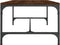 vidaXL - Salontafel - 80x50x35 - cm - bewerkt - hout - bruin - eikenkleur