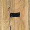 vidaXL - Hoofdbord - 140 - cm - massief - ruw - mangohout