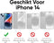 Podec iPhone 14 - Privacy Screenprotector en Camera Lens Protector - Gehard Beschermglas en Krasbestendig (2 stuks)