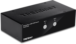 Trendnet TK-241DP - 2-Port DisplayPort KVM Switch - 4K Ultra HD - Zwart
