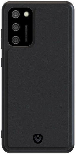 Valenta Galaxy A02s - Back Cover - Luxe leer - Zwart