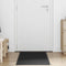 vidaXL - Deurmat - 60x150 - cm - zwart