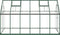 vidaXL - Tuinkas - met - basisframe - 334x169x195 - cm - aluminium - groen