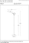 Lucide GILLY - Leeslamp - LED 1x6W 2700K - Wit - Hoogte 153 cm