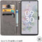 imoshion Hoesje Geschikt voor Google Pixel 6a Hoesje Met Pasjeshouder - imoshion Mandala Bookcase - Grijs
