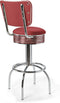 Bel Air Retro Barkruk BS-30CB Rood