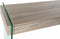Bijzettafel DKD Home Decor Kristal Natuurlijk Hout Transparant 120 x 40 x 76 cm Hout MDF