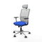 Piqueras y Crespo 1B086G2 - Bureaustoel - Verstelbare hoogte 50-62 cm - Blauw