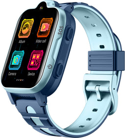 DCU Advance Tecnologic Kids smartwatch with 4G video calls and positioning Blauw (Blauw)