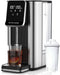 CoolHome HW24 - Heetwaterdispenser - 2,5L - 40–100°C - RVS - Zwart