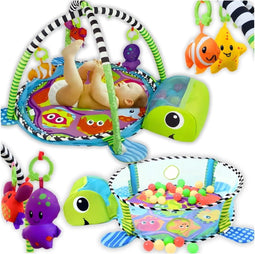 Speelkleed baby - Educatief - Boxmat - Zacht - 96x69x54cm