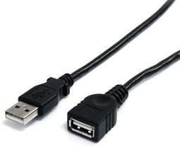 Startech.com USB 2.0 Verlengkabel A naar A - 1,80m - M/F - Zwart