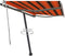 vidaXL - Luifel - vrijstaand - handmatig - uittrekbaar - 600x350 - cm - antraciet