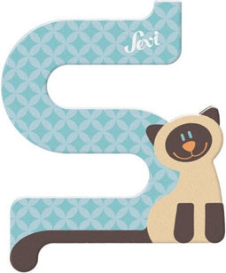 Sevi Dierenletter S 8 Cm Blauw