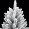 vidaXL - Kunstkerstboom - met - sneeuw - 240 - cm - PVC - en - PE
