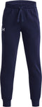 Under Armour UA Rival Fleece Joggers - Sportbroek - Unisex - Maat 128 - Navy