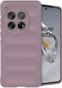 imoshion Hoesje - Geschikt voor OnePlus 12 - EasyGrip Backcover - Paars