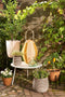 Mica Decorations Seatle - Bijzettafel - Minimalistisch design - H38 x Ø58 cm - Wit