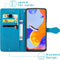 imoshion Hoesje Geschikt voor Xiaomi Redmi Note 11 Pro Hoesje Met Pasjeshouder - imoshion Mandala Bookcase - Turquoise