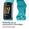 imoshion Siliconen bandje - Geschikt voor Fitbit Charge 6, Charge 5 - Turquoise - S