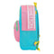 Laptoptas Benetton Color Block 15,6'' Geel Roze Turkoois