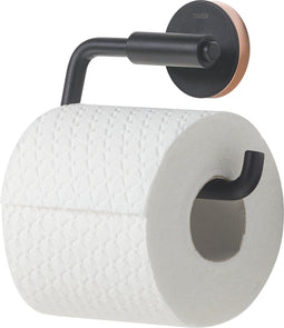 Tiger Urban - Wc rolhouder zonder klep - Blinde montage - Zwart