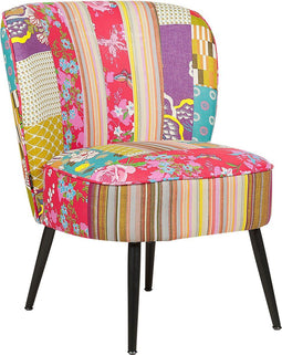 VOSS - Fauteuil - Meerkleurig - Fluweel