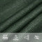 vidaXL - Zonnezeil - 160 - g/m² - 3,5x4,5 - m - HDPE - donkergroen