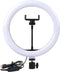 LED ring lamp 30 cm - 3 lichtstanden - incl. statiefje