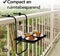 Infinity Goods Balkontafel - Inklapbaar - 40 x 60 cm - Verstelbaar - Zwart