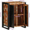 vidaXL - Dressoir - 55x35x70 - cm - massief - gerecycled - hout - meerkleurig