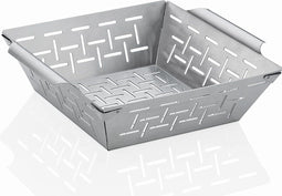 BBQ grillmand RVS 22x18,5x7cm