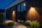Hyundai Lighting - Kubus Wandlamp op Zonne-energie - Warm LED - Duo Pack