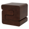 Urban Nature Culture Lugn - Bijzettafel - Mango hout - Walnootkleur 39.5 * 38 * 38 CM