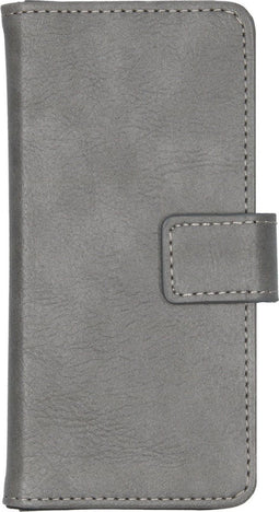 iMoshion Hoesje Geschikt voor Alcatel 1C (2019) Hoesje Met Pasjeshouder - iMoshion Luxe Bookcase - Grijs