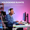Trust GXT 709W Luminus Gaming Bureau - RGB Verlichting - Bekerhouder - Headset houder - Wit
