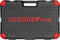 Gedore RED 69 delige Gereedschapset, dopsleutels, ringsleutel, schroevendraaierset inbussleutels, tangen, bankhamer Dopsleutelset R69003069 3300191