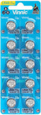 Vinnic L1154F - Alkaline Knopbatterij - 10 stuks (10-pack)