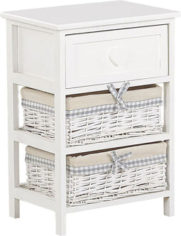 Beliani ZURI - Commode - wit - Wilgenhout