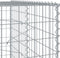vidaXL - Schanskorf - 1000x100x200 - cm - gegalvaniseerd - ijzer - zilverkleurig
