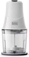 Black & Decker BXCH260E elektrische hakmolen 0,5 l Transparant, Wit 260 W