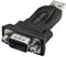 2Direct AU0002F - USB-A 2.0 naar RS232 Adapter - 80 cm kabel - Zwart