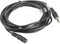 Lanberg CA-MJFJ-10CC-0030-BK - Audio Jack Kabel 3,5 mm - 300 cm - Zwart