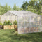 vidaXL - Plantenafdekking - met - zeilringen - 3x10 - m - polyethyleen