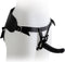 Virgite Strap-on Harnas met zwarte dildo - maat M