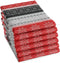 DDDDD Cove - Theedoek - 60x65 cm - Set van 6 - Red