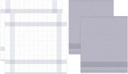 DDDDD Organic Jura - Thee- en Keukendoeken Set - Dawn - 2 x 2 Stuks